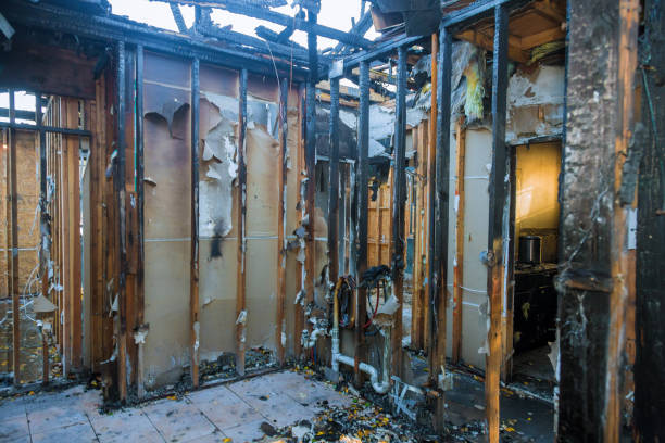 Professional Fire Damage Removal technician working in Garnet Valley, PA